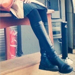 Russell & Bromley Leather Knee High Boots